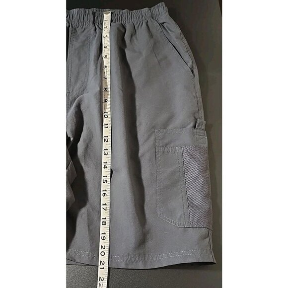 AVIA Mens Size Large Black Lightweight Cargo Hiking Athletic Performance Shorts - Picture 8 of 10